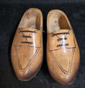 Vintage Dutch Wooden Clogs – Hand‑Painted Klompen Folk Art Collectible (Pair)