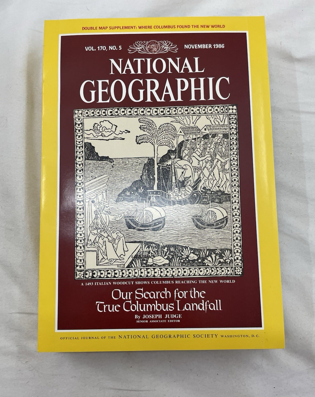 Vintage Nat Geo Lot Jul–Dec 1986 w/ Slipcover | Travel, Discovery Set