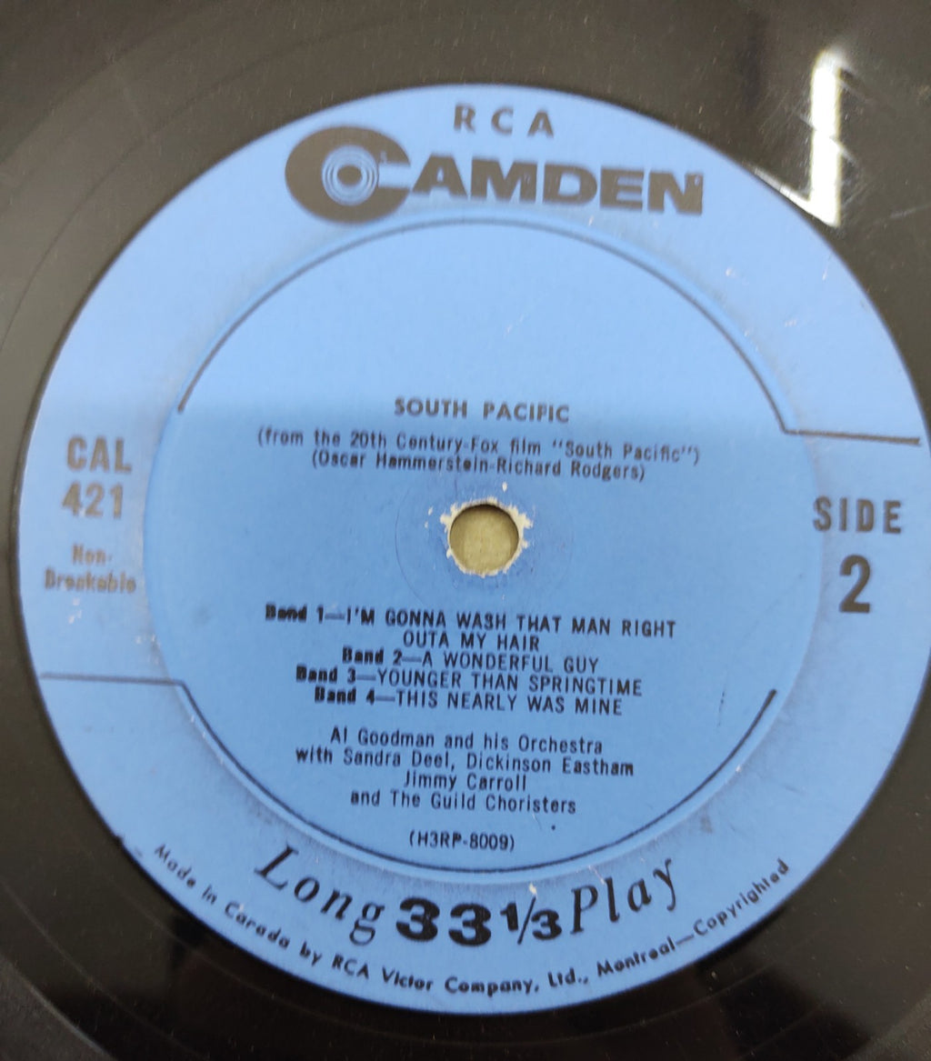 Al Goodman & His Orchestra – Rodgers & Hammerstein RCA Camden CAL-421