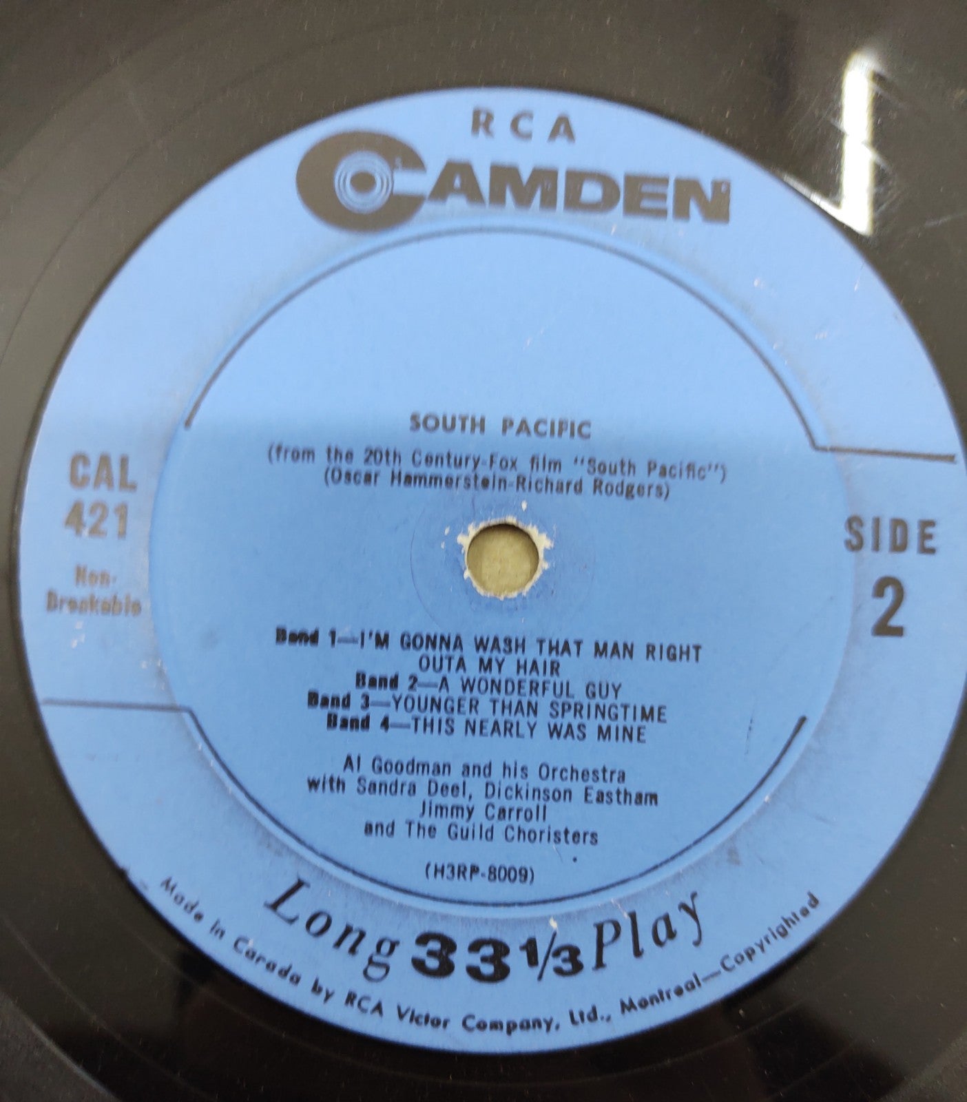 Al Goodman & His Orchestra – Rodgers & Hammerstein RCA Camden CAL-421