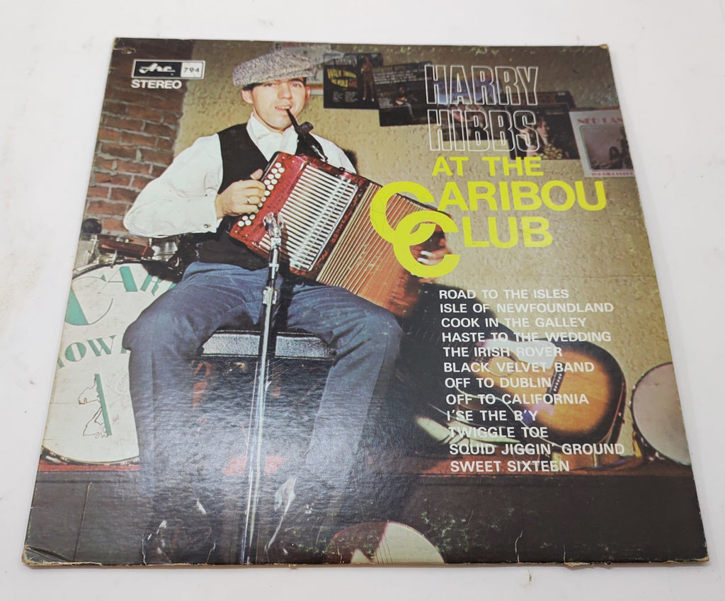 Harry Hibbs – At The Caribou Club (1968) Vinyl LP ARC AS-794 Newfoundland