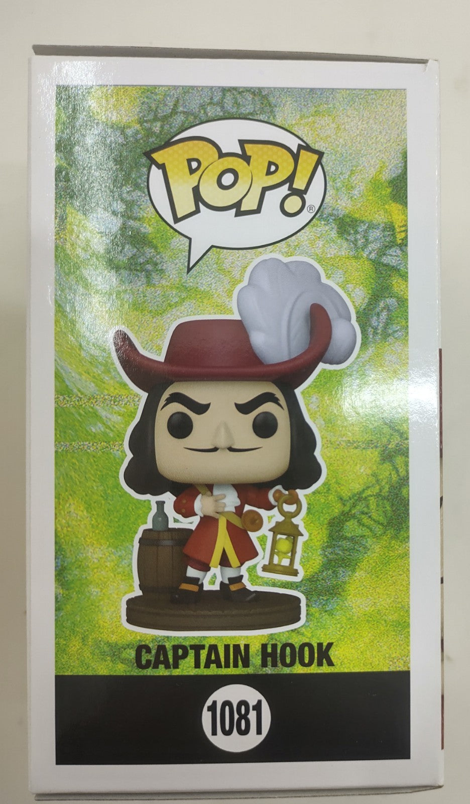 Funko Pop Disney Villains Captain Hook #1081 Vinyl Figure Collectible NIB