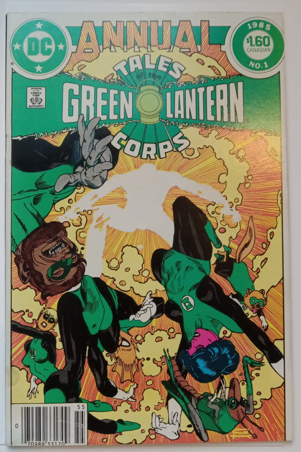 Tales of the Green Lantern Corps Annual #1 (1985) DC Comics Bagged/Boarded