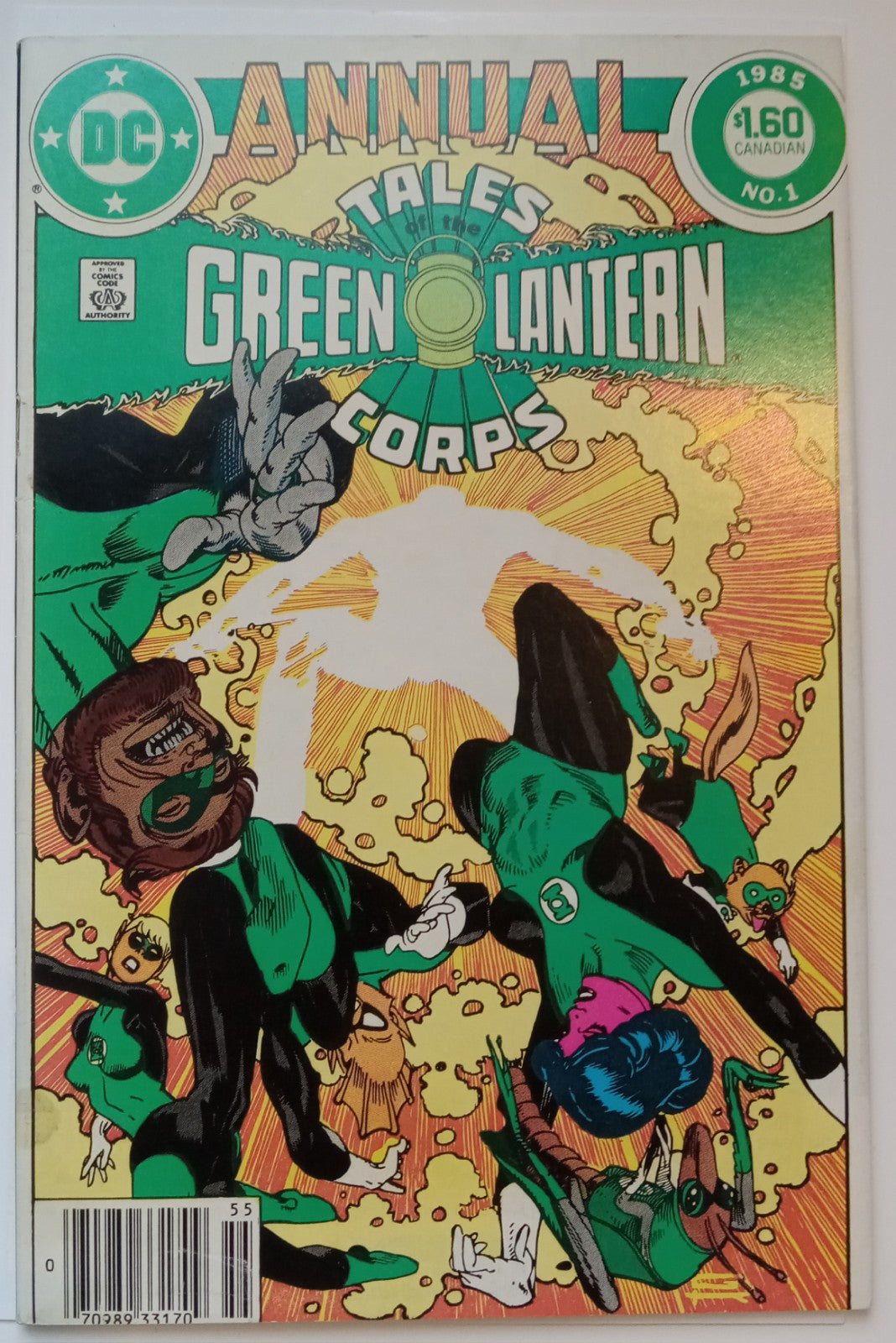 Tales of the Green Lantern Corps Annual #1 (1985) DC Comics Bagged/Boarded