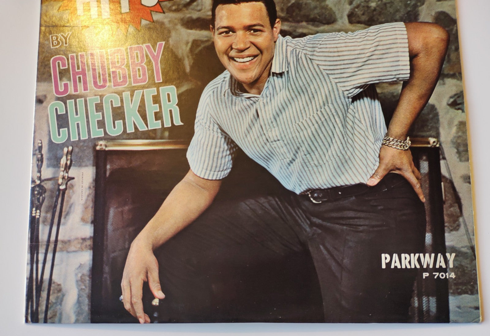 All The Hits By Chubby Checker Nova Parkway P-7014 1963 Pop LP