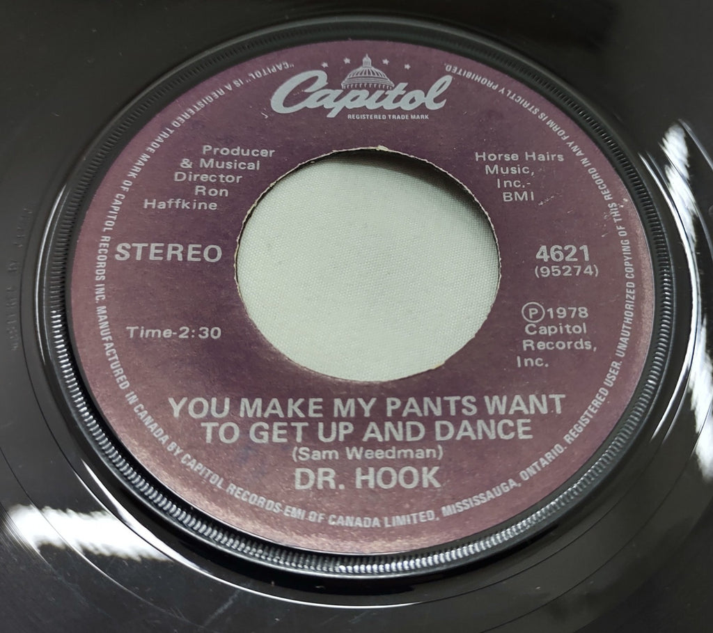 Dr Hook "Sharing the Night Together" 1978 Canada Capitol 4621 7" Vinyl 45 RPM