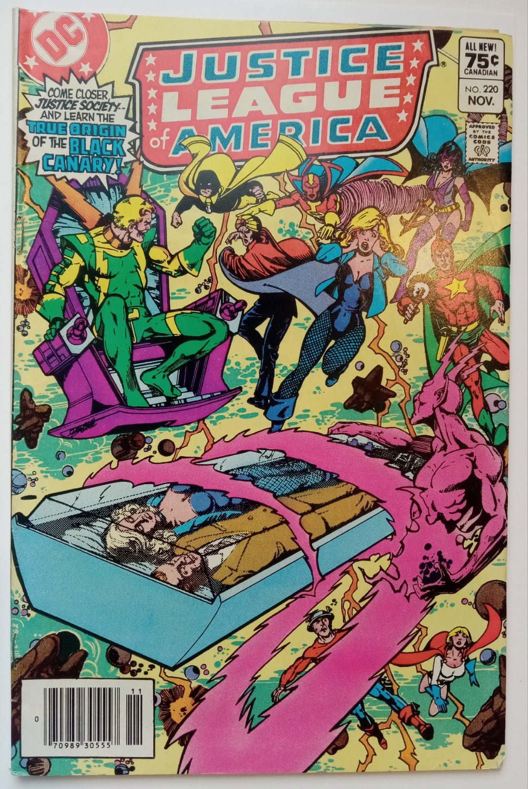 Justice League of America #220 (1960) Roy Thomas Bagged and Boarded Comic Book