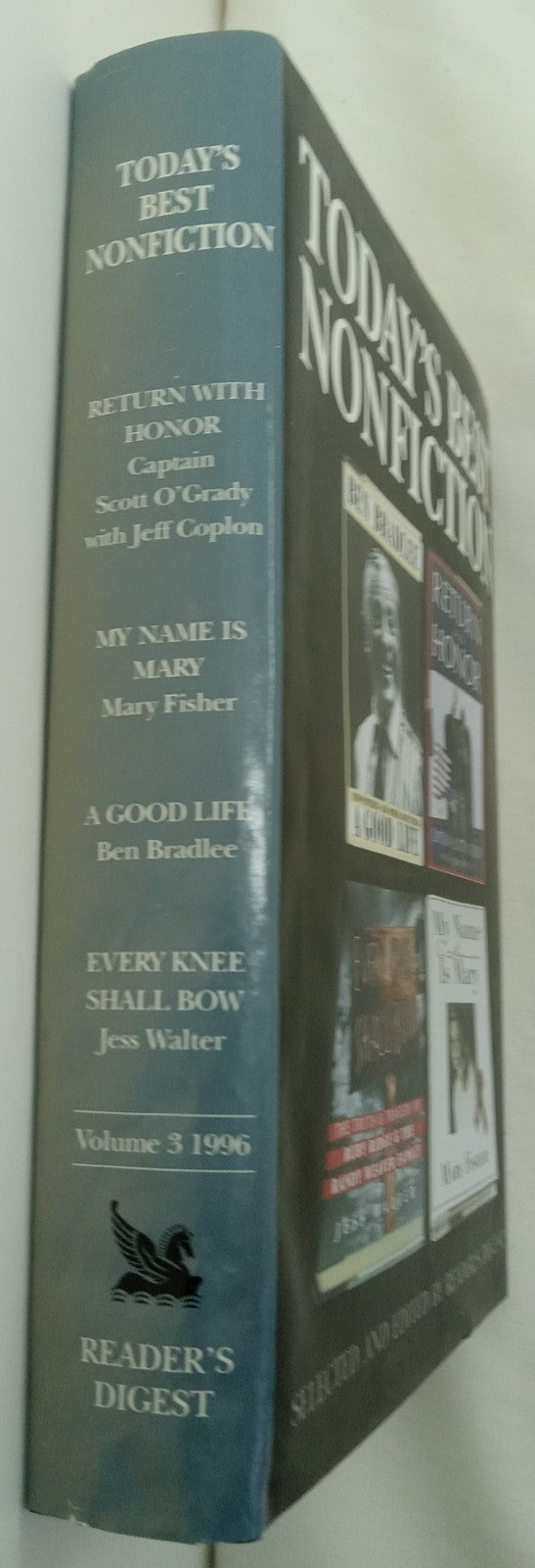 Reader's Digest Today's Best Nonfiction Vol 3 1996 HC 1st Ed w/ Jacket NM