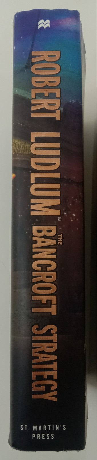 The Bancroft Strategy by Robert Ludlum – VG+ Spy Thriller Paperback Book