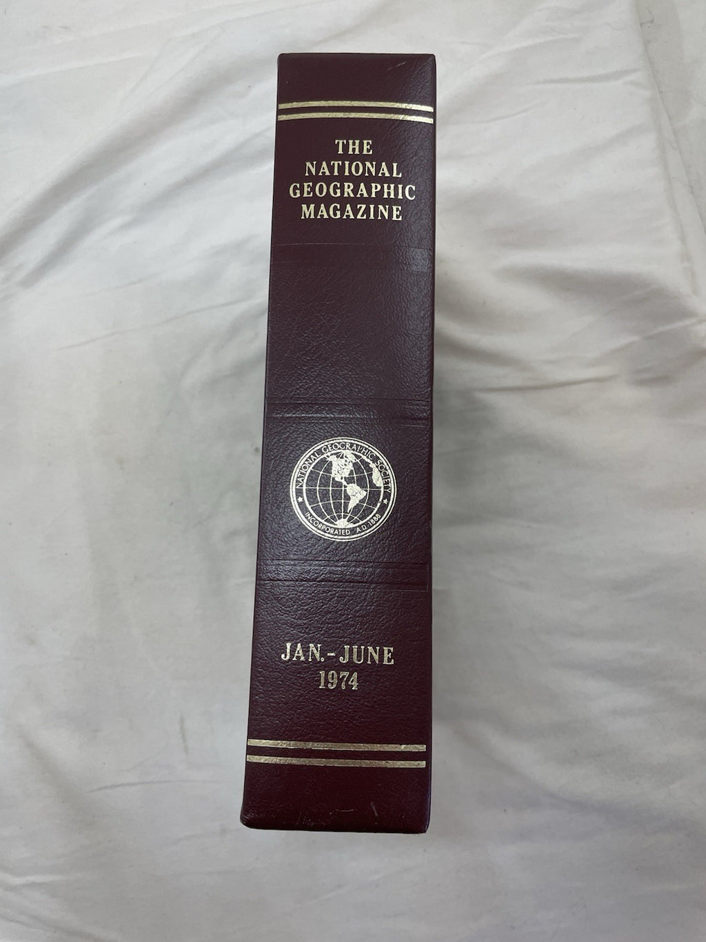 Vintage Nat Geo Jan–Jun 1974 Slipcover Set | Nature, Culture, Earth