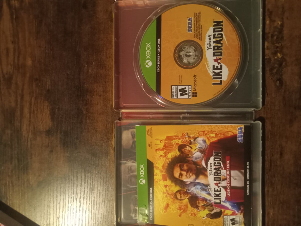 Yakuza: Like a Dragon SteelBook Xbox Series X/One – Day Ichi –SEGA TESTED&WORKS