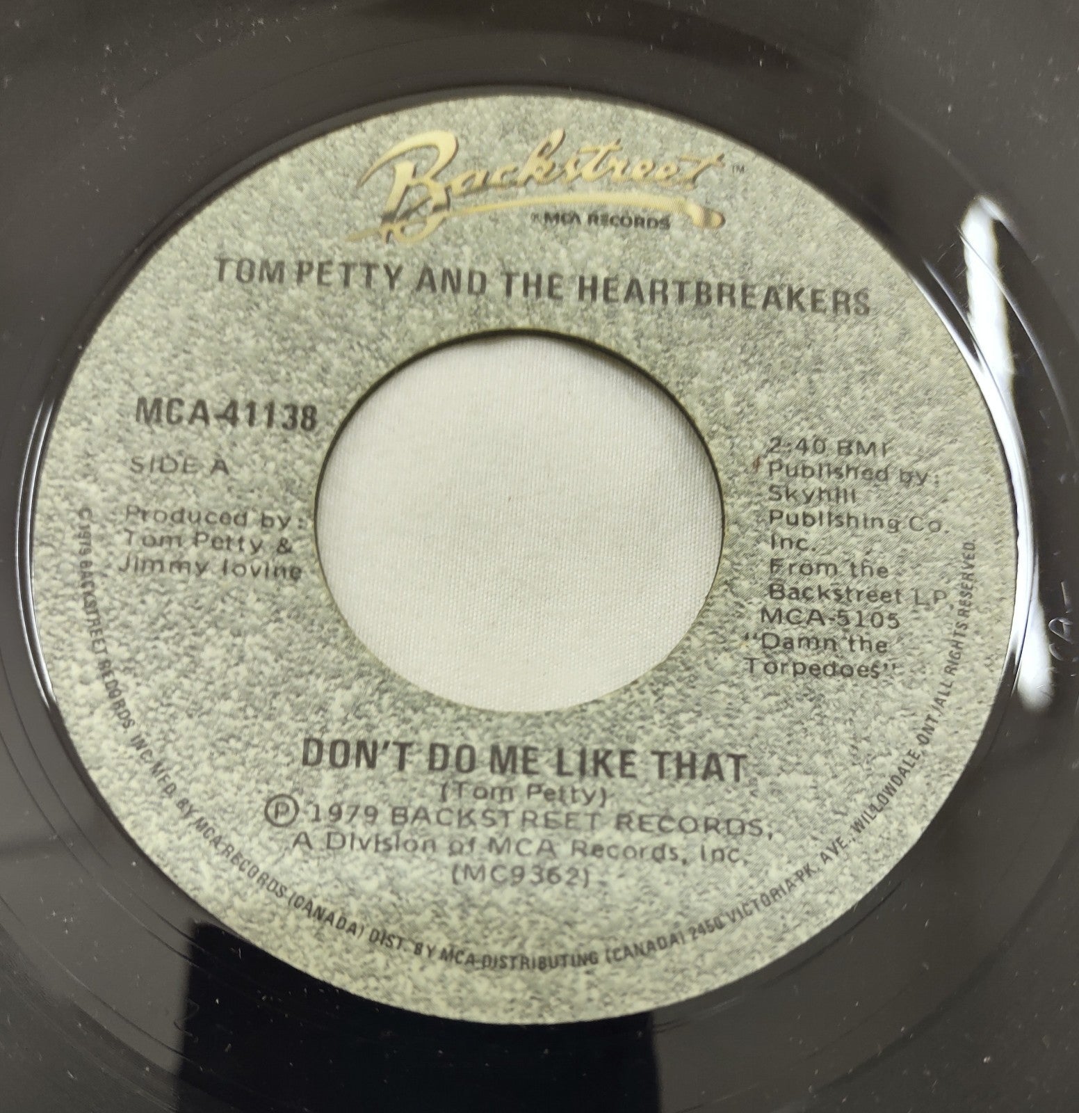 Tom Petty & The Heartbreakers – Don’t Do Me Like That 7” MCA 41138