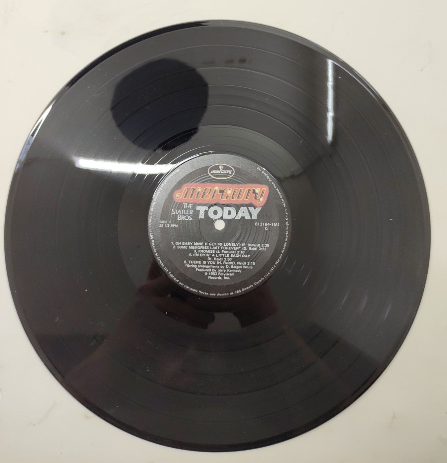 The Statler Brothers Today (1983) Vinyl LP Country Gospel Record