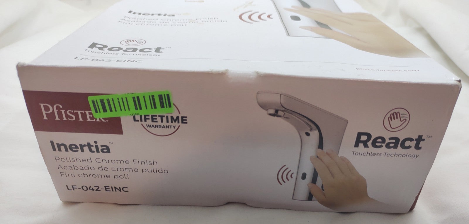 Pfister Motion-Sensor Bathroom Sink Faucet — Touchless / Electronic Commercial