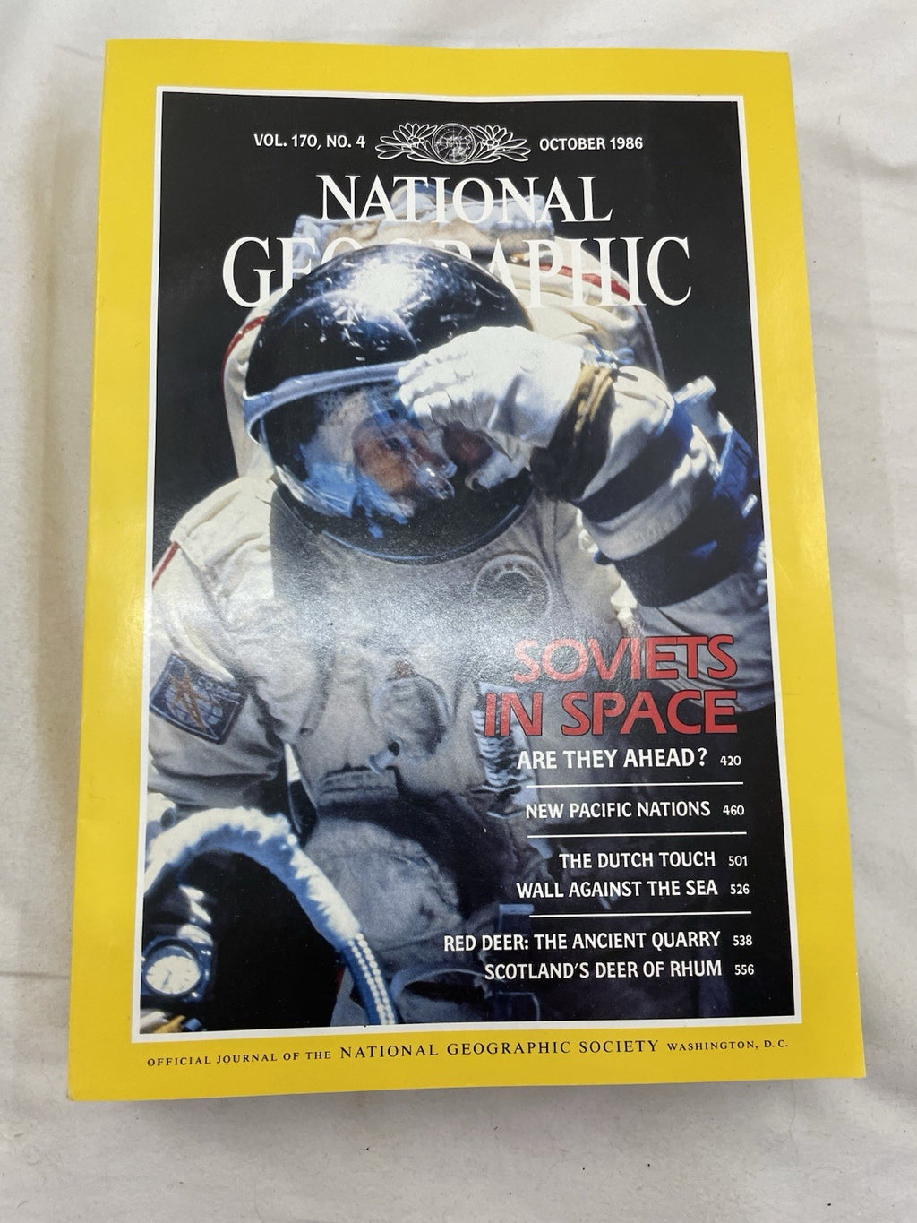 Vintage Nat Geo Lot Jul–Dec 1986 w/ Slipcover | Travel, Discovery Set