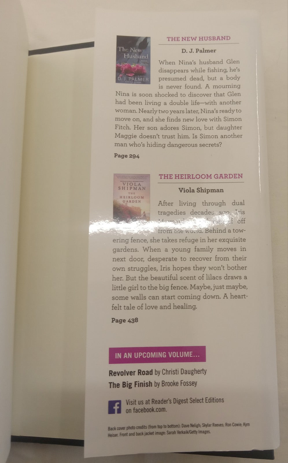 Reader’s Digest Select 2020 C.J. Box, K. Center, D.J. Palmer Vol 375 - Near Mint