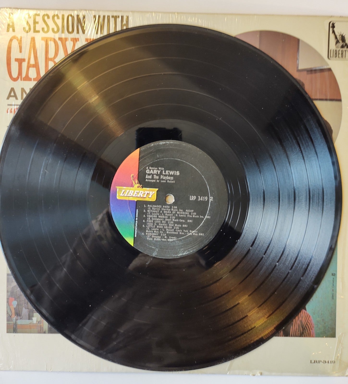 Gary Lewis & The Playboys Hits Mono LRP-3419 Count Me In 1965 Vinyl LP