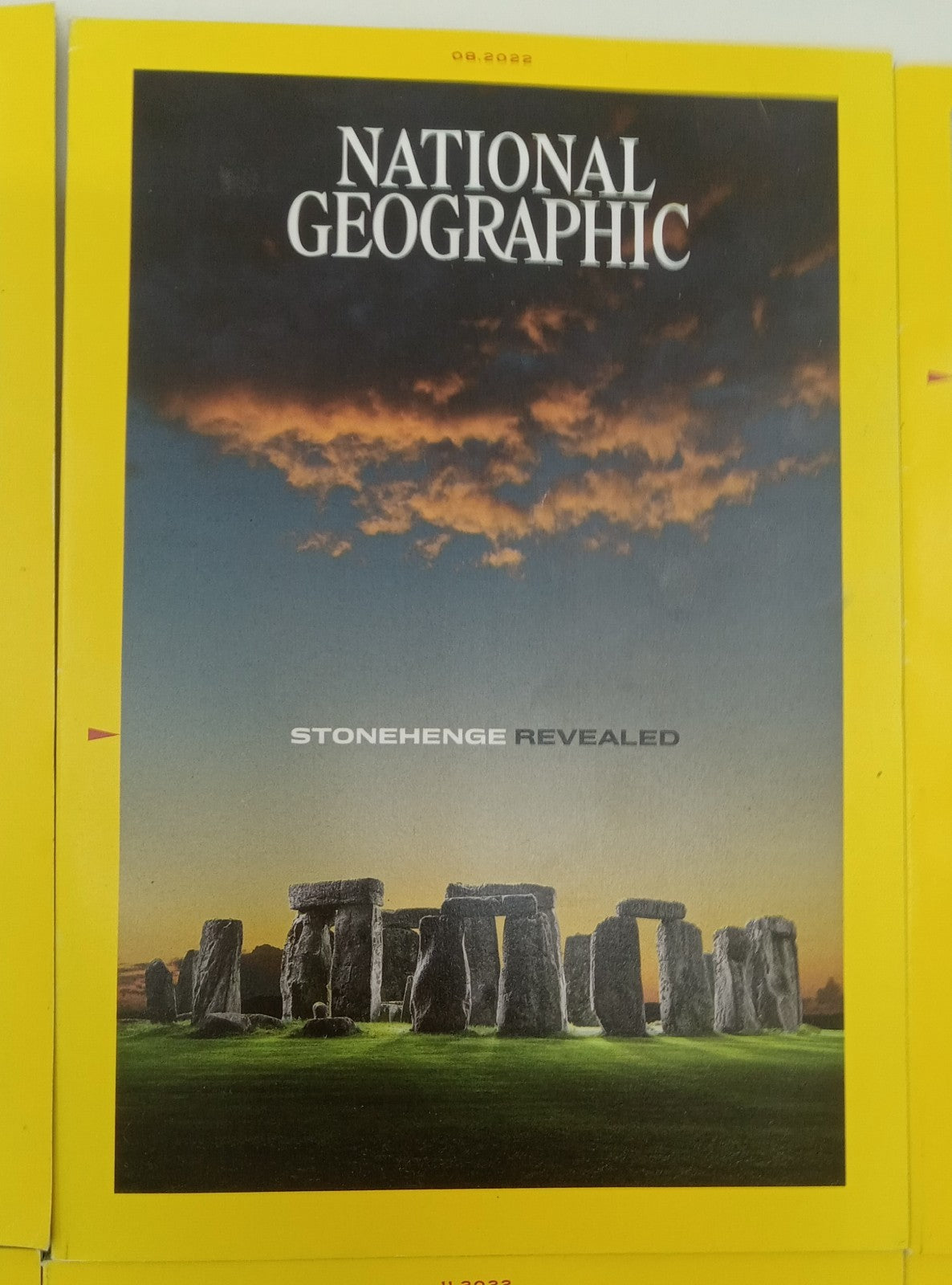 Nat Geo Jul–Dec 2022 | VG+ Magazine Set in Faux Leatherette Slipcover