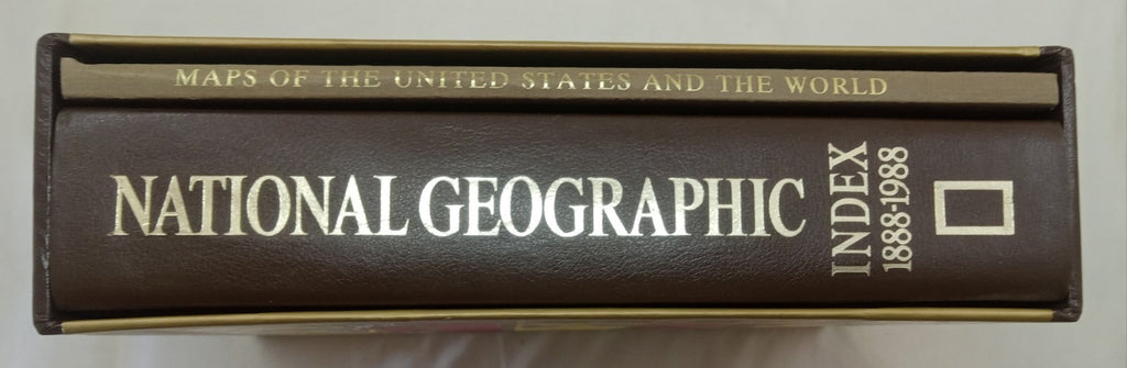 National Geographic Index 1888‑1988 Centennial Deluxe Edition Pristine w/ Maps