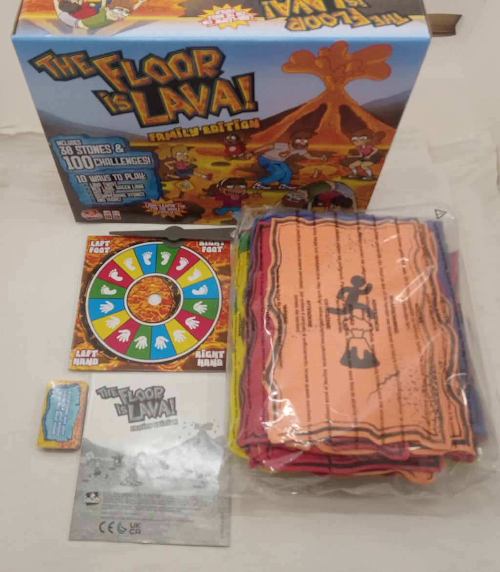 The Floor Is Lava Family Edition Game – Interactive Toy for Kids & Family Fun