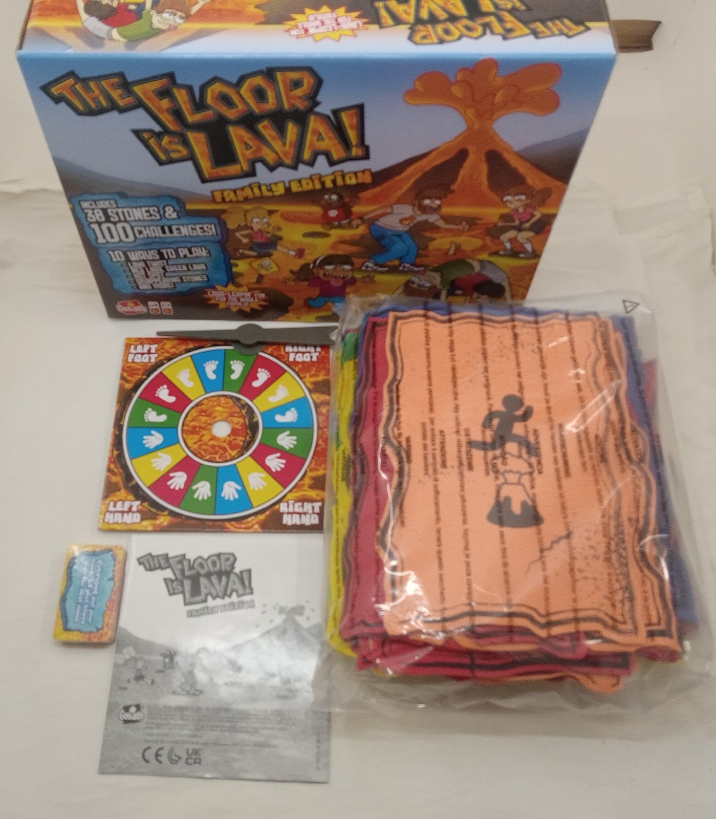 The Floor Is Lava Family Edition Game – Interactive Toy for Kids & Family Fun