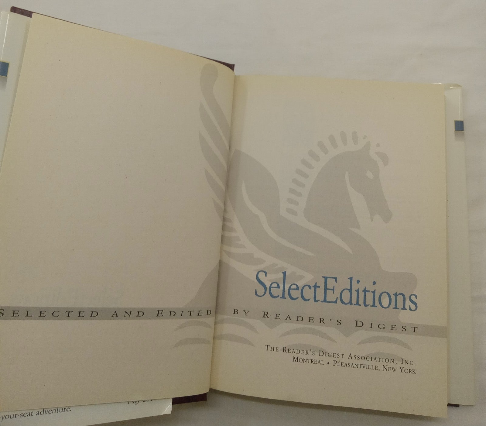 Reader's Digest Select Editions Vol 6 1998 HC 1st Ed w/ Dust Jacket NM