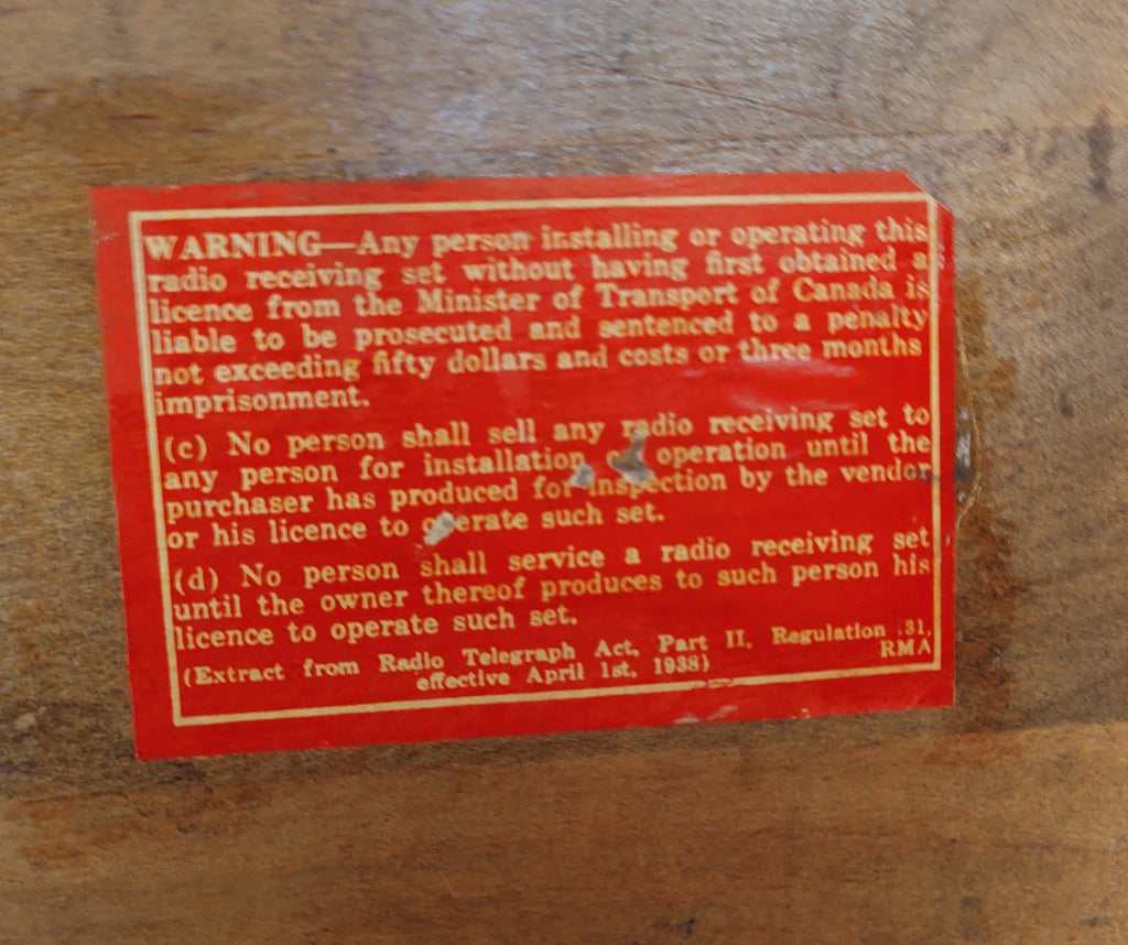 Sparton 6148 Viso-Glo AM/SW Tube Radio (1946) Expert Restored, Green Tuning Eye