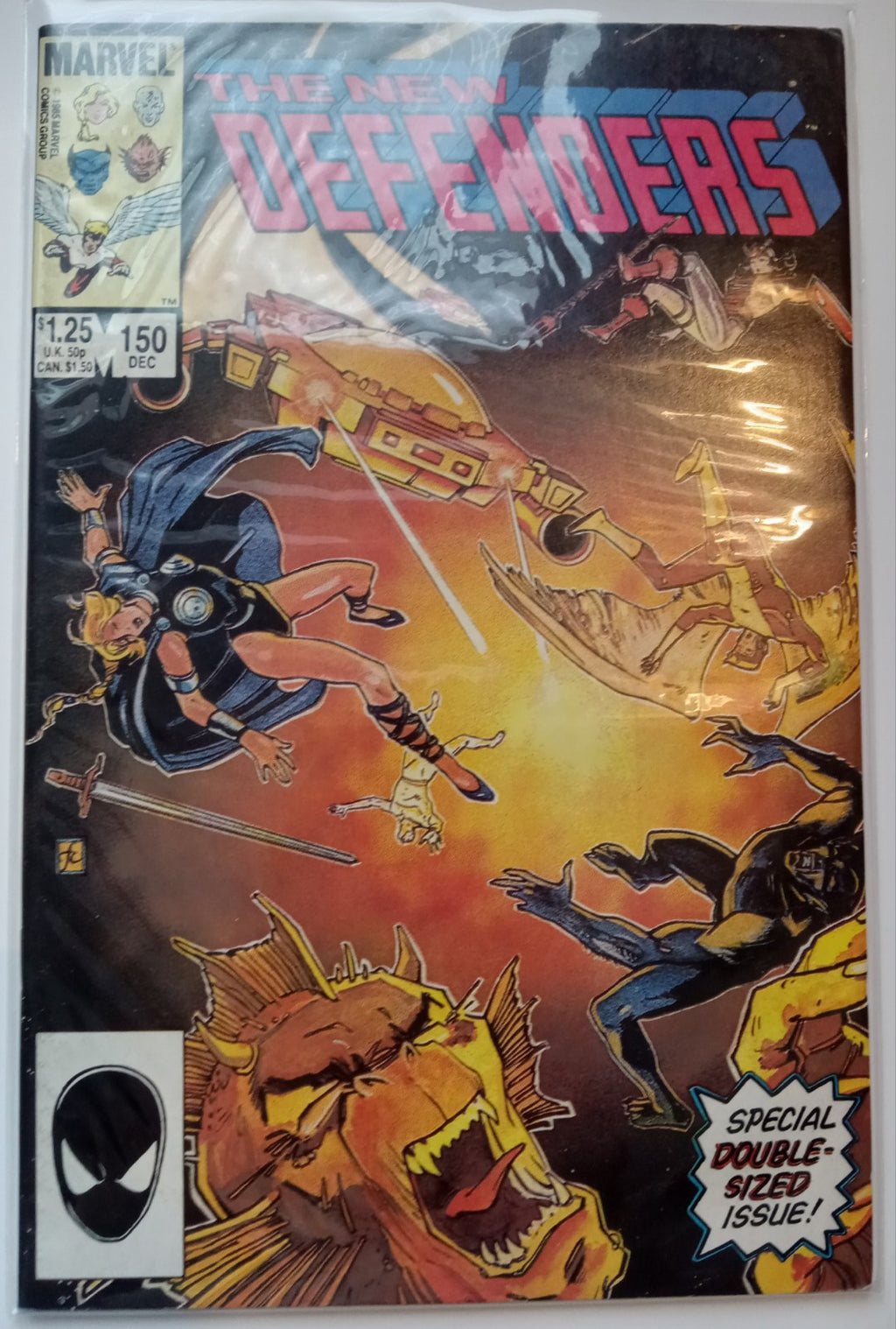 The New Defenders #150 (1985) Marvel VF+ Comic Book Bagged and Boarded