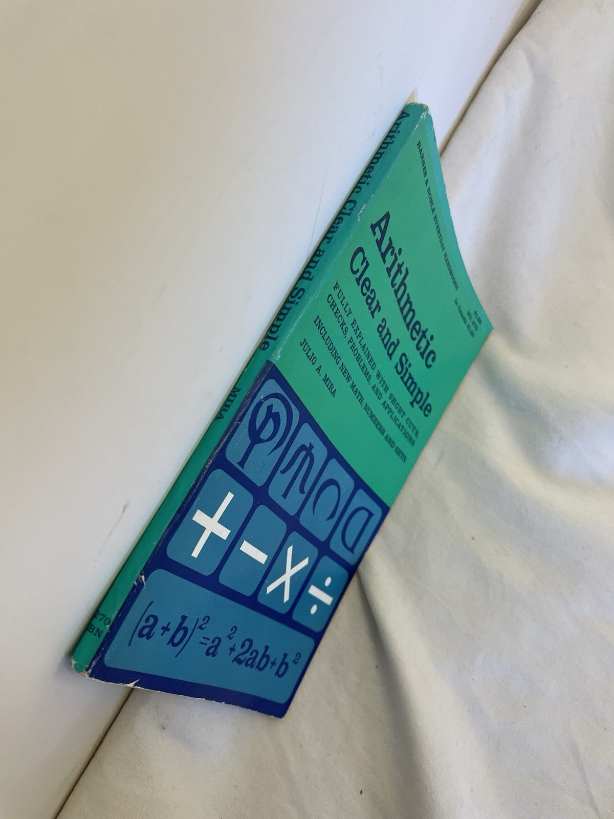 Arithmetic Clear & Simple Julia Mira 1966 PB Math Basics School Study Ed