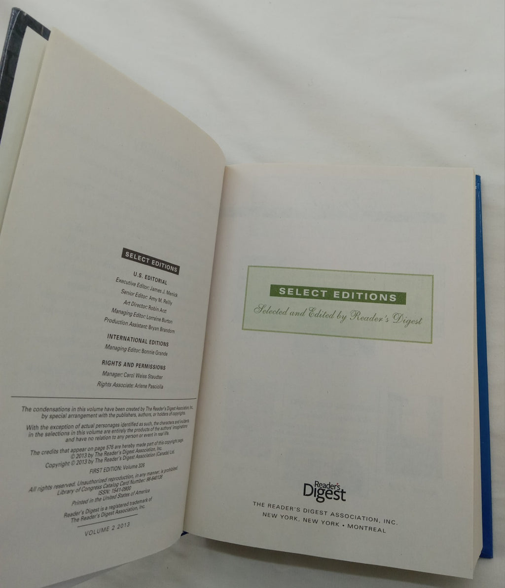 Readers Digest Condensed Books Hardcover With Dust Jacket Vol 3