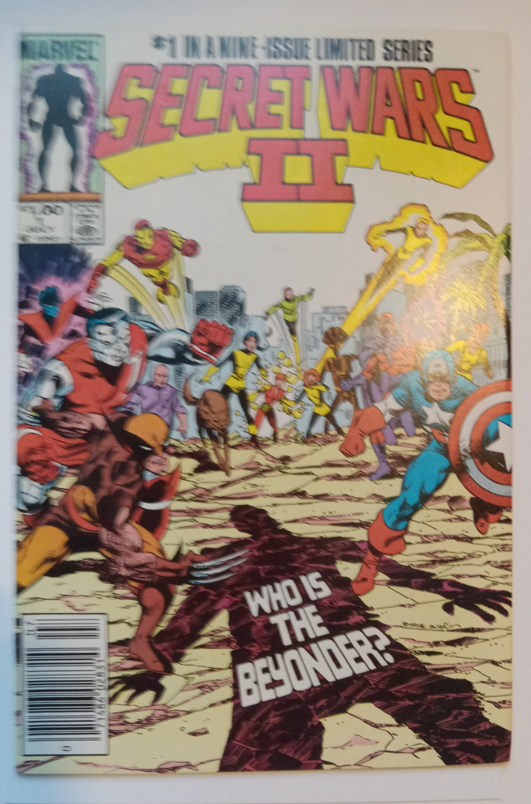 Secret Wars II #1 (1985) Marvel Limited Series X-Men Avengers Bagged/Boarded