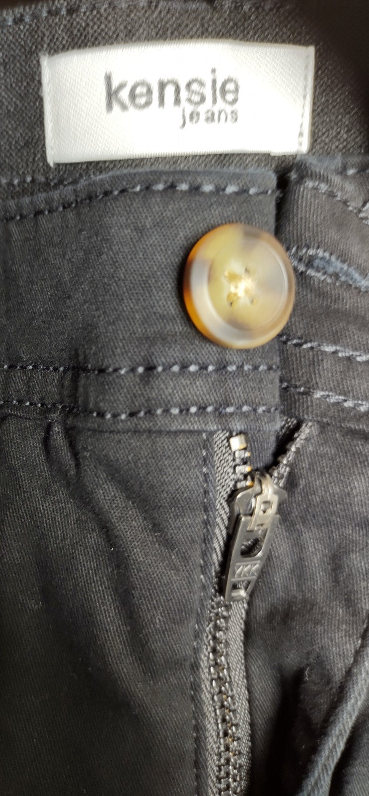 Kensie Black Mid Rise Chino Trouser Pants NWT Women’s Casual Workwear