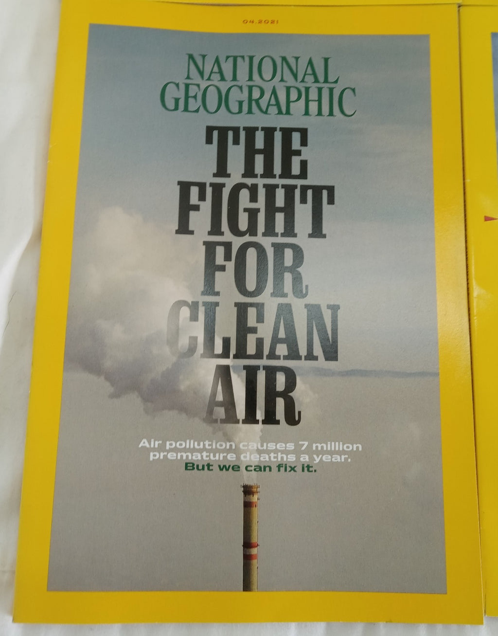 Nat Geo Jan–June 2021 | 6 VG+ Issues in Leatherette Slipcover Case