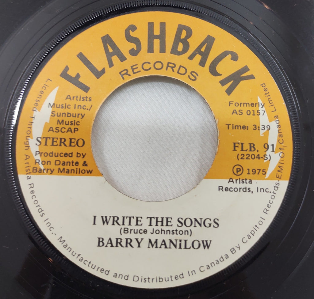 Barry Manilow - I Write The Songs / Could It Be Magic - 7" Vinyl FLB. 91