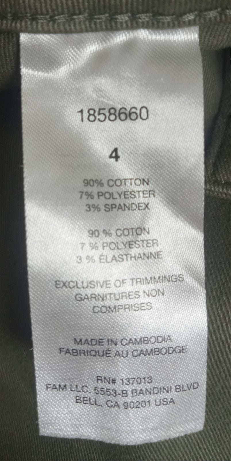 NWT Women’s Banana Republic Green Pants Size 4 – Slim Fit Work Trousers