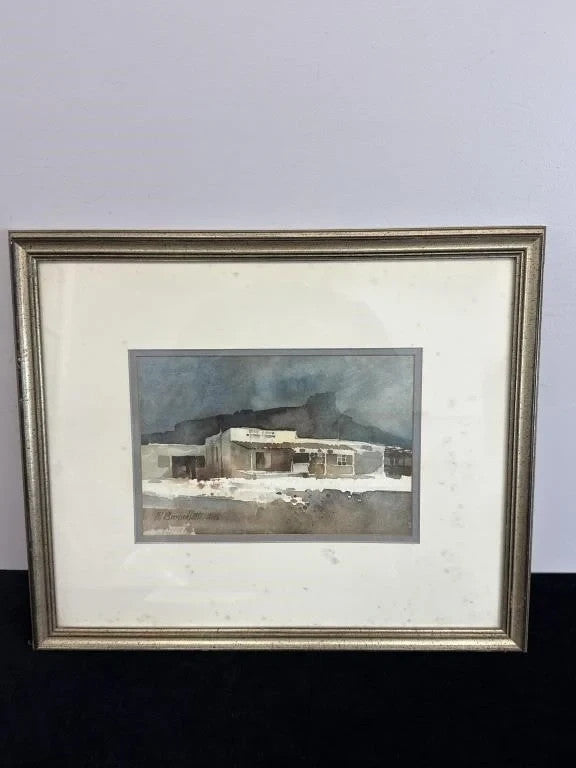 Maureen Brouillette Original Watercolour Painting – Signed Fine Art Signed