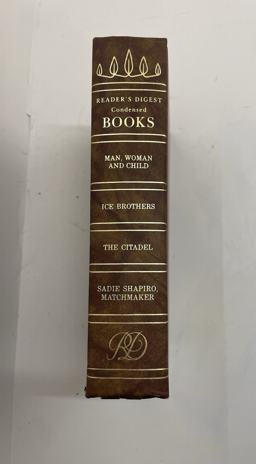 1981 Reader's Digest Condensed 1st Ed HC Leather Gilt Vtg NM Collectible