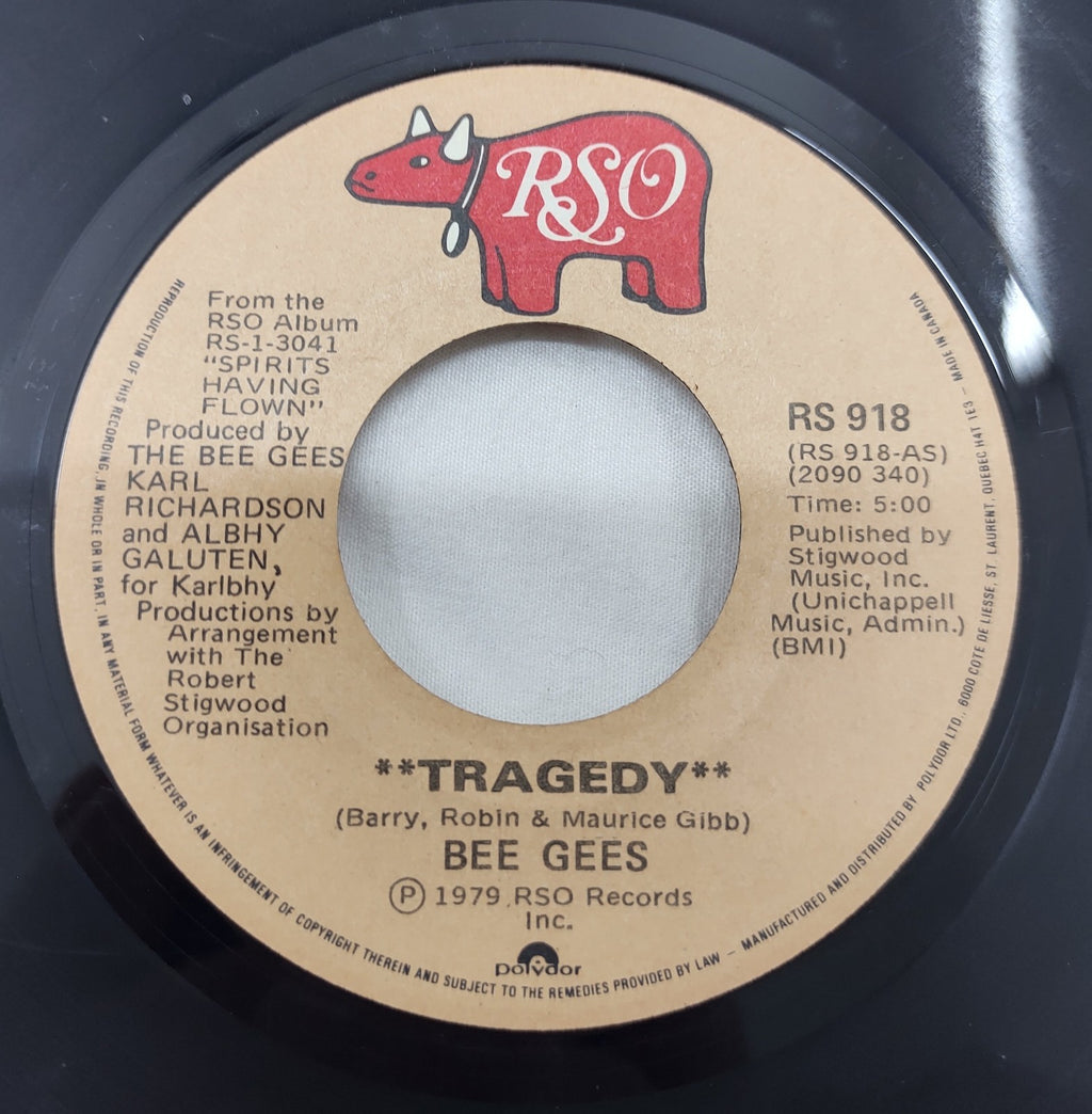 Bee Gees – Until 7” Vinyl Single RSO RS-918 Canadian Press 1979