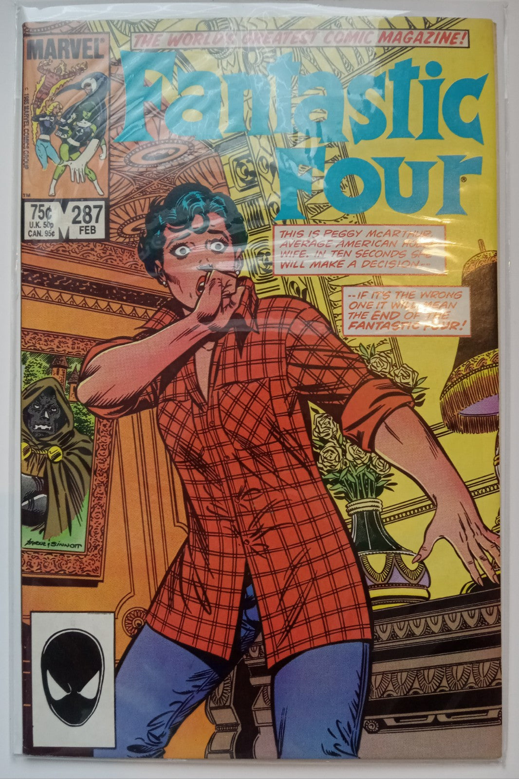 Fantastic Four #287 (1985) Marvel Comics Bagged/Boarded Comic Book Condition