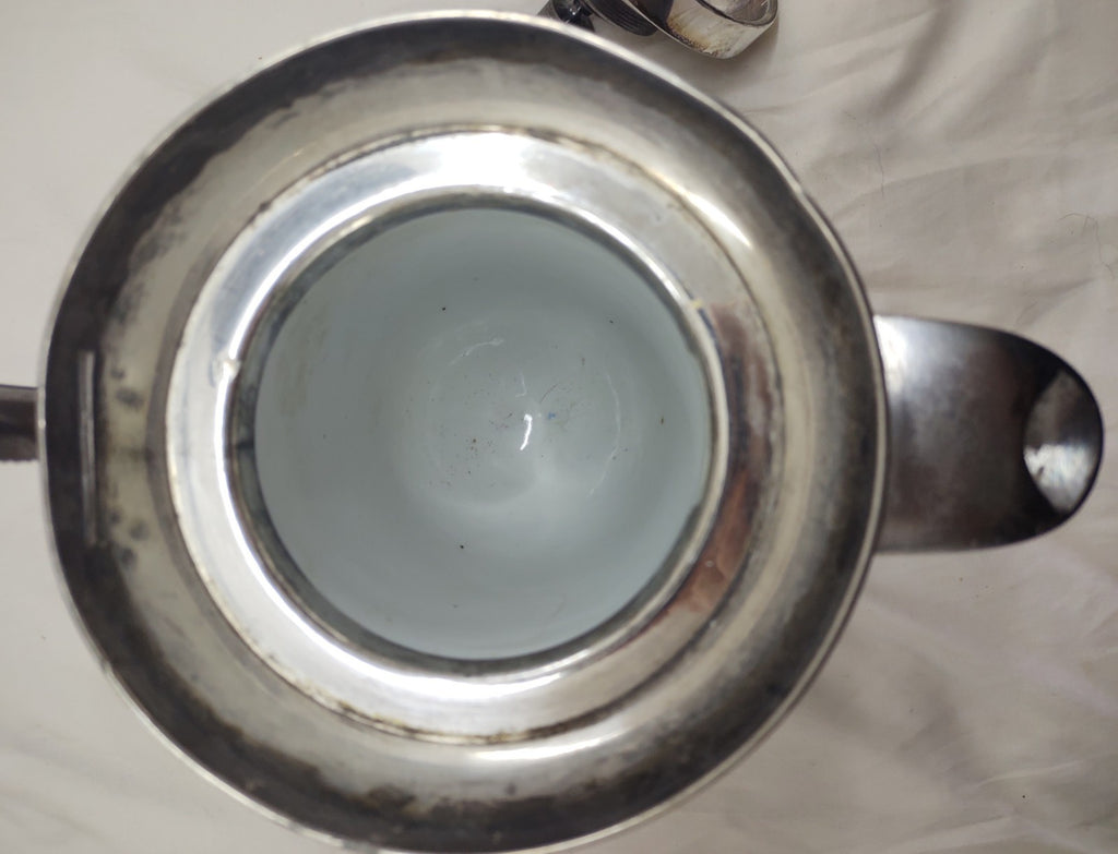 Meriden Britannia Victorian Silverplate Ice Water Pitcher #193 Repoussé Ornate