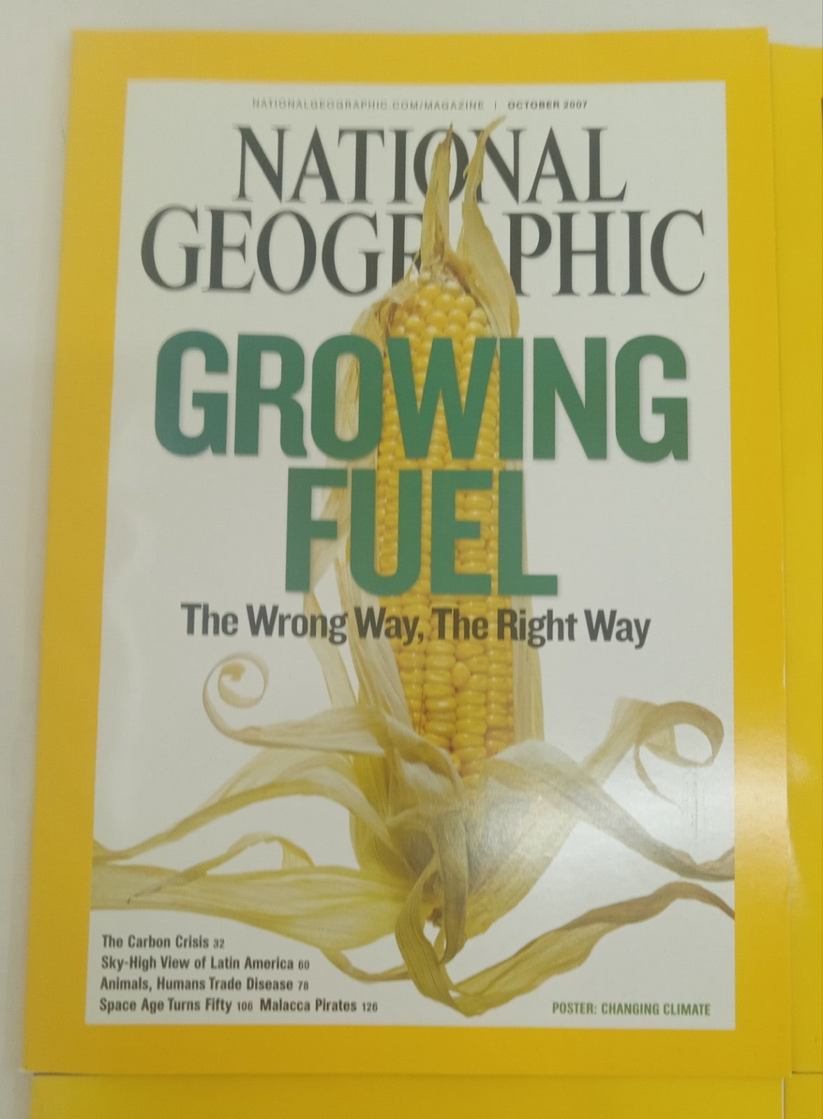 Nat Geo Magazine With Slipcover July To December 2007