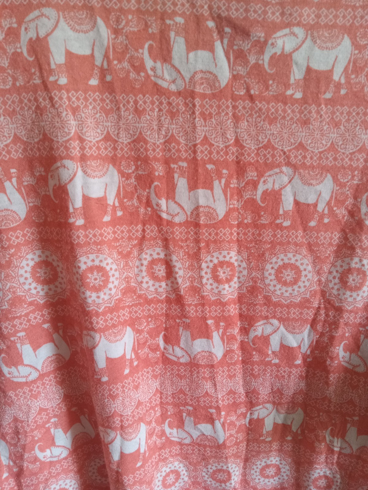 Rue21 Elephant Graphic Tank Top Sleeveless Boho Festival Casual Women’s Size L