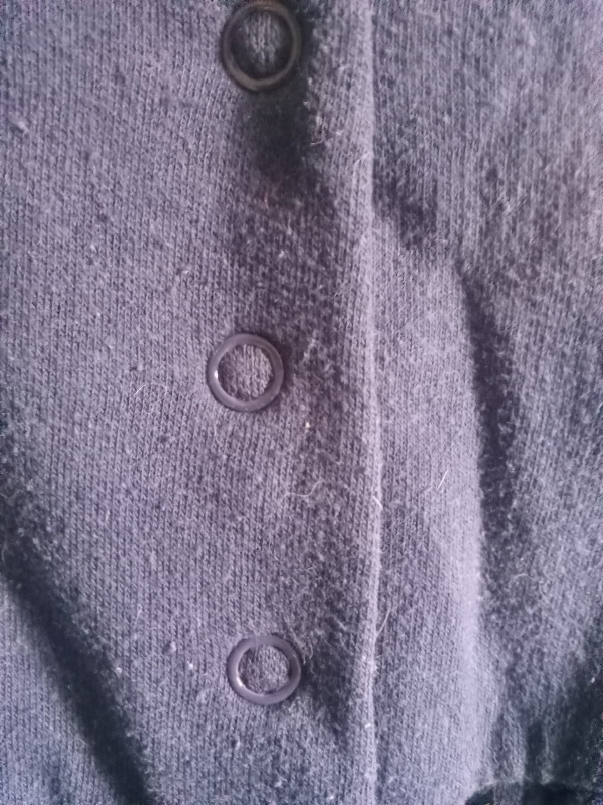 Children's Blue Heart Patch Button-Up Coat – Size 3X, Cozy Outerwear