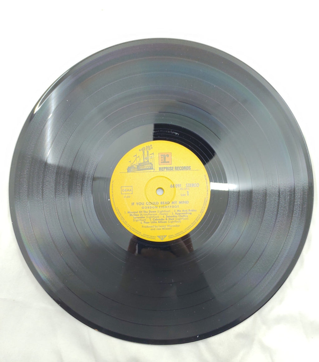 Gordon Lightfoot – If You Could Read My Mind LP 1970 RS6392 VG
