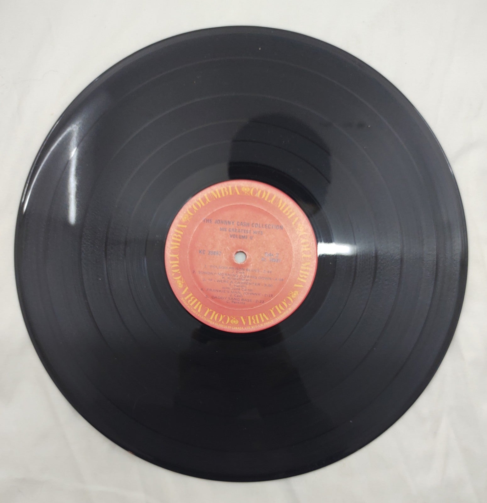 Johnny Cash – His Greatest Hits Vol II LP 1971 Columbia KC-30887 Country VG