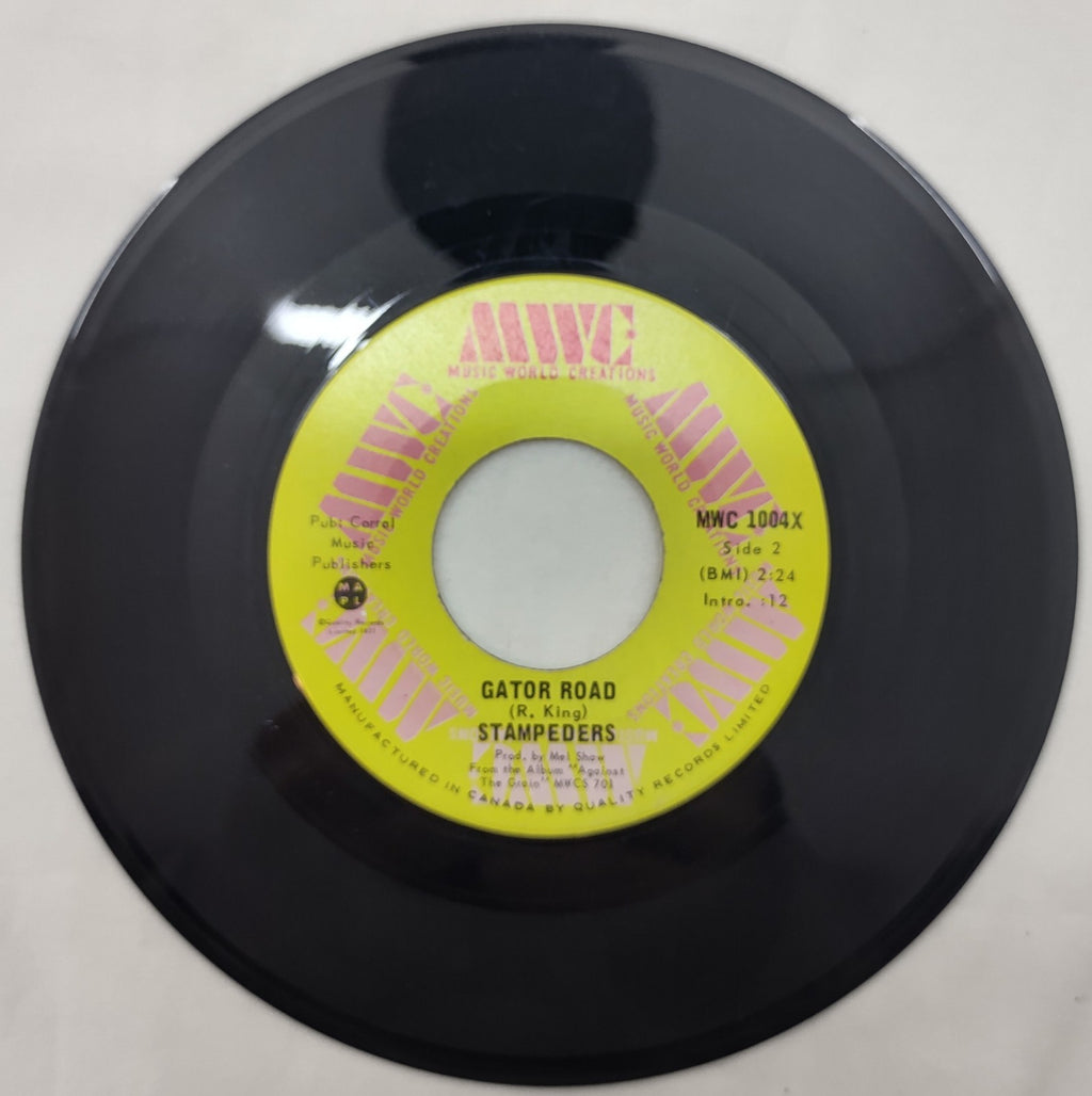 The Stampeders Gator Road / Sweet City Woman 45 RPM 7" Rock Vinyl 1971
