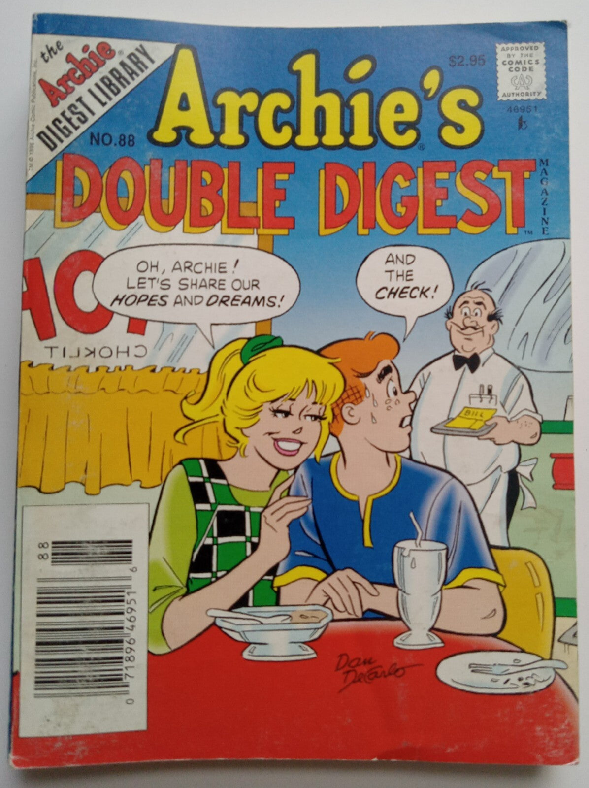 Archie Digest Magazine #88 – Double Digest Special Edition (2015)