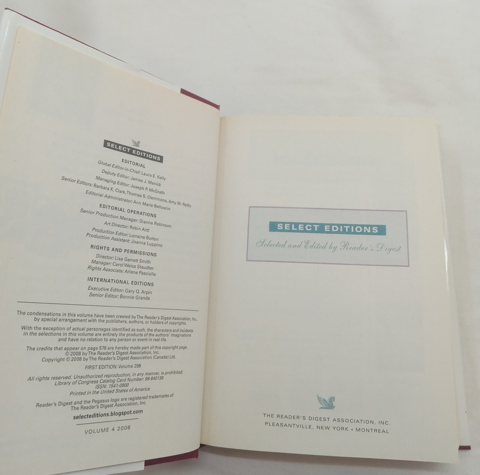 RD Sel Ed HC w/DJ Vol 4 2008 | Vtg NM 1st Ed Anthology Suspense Drama Fiction