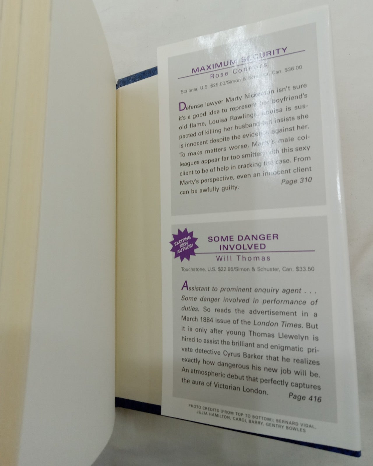 Reader's Digest 4 Novels in 1 Vol 6 2004 HC 1st Ed w/ Dust Jacket NM