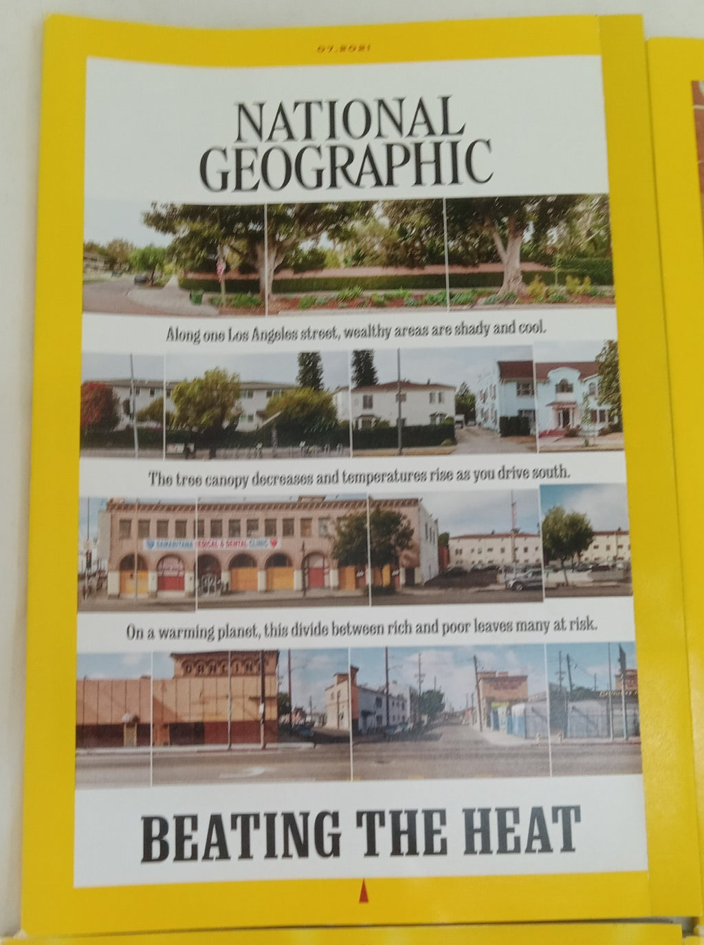 National Geographic Jul–Dec 2021 | 6 VG+ Issues | Faux Leather Slipcase